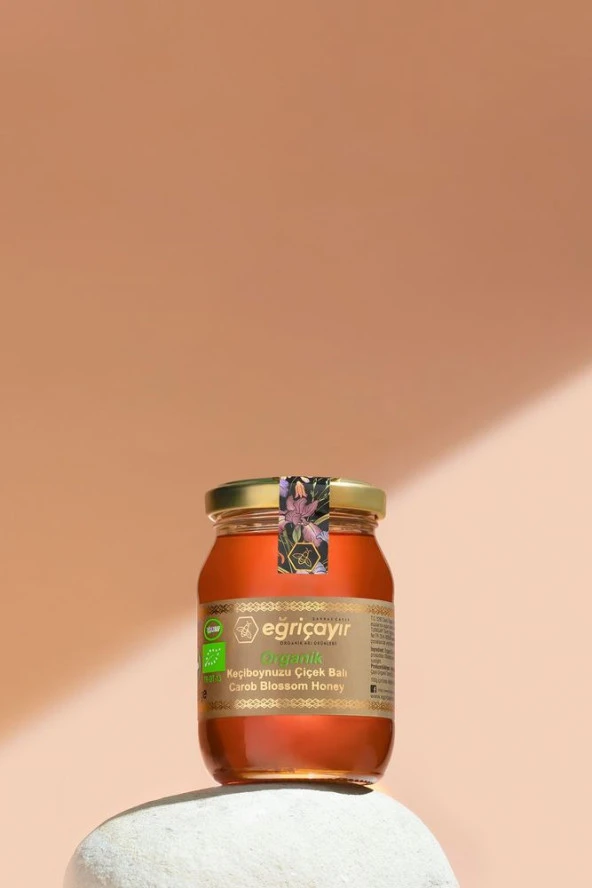 Şahbaz Çaylı Eğriçayır Organik Keçi Boynuzu Çiçek Balı 225 Gr