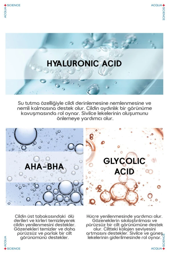 Acqua Perfection 10% AHA+2%BHA Kırmızı Peeling Ser - 4