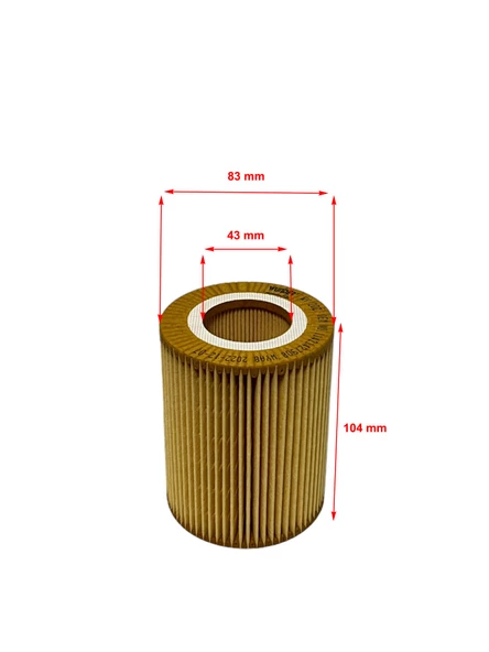 Bmw 7 Serisi E65, E66, E67 (730 İ, 740 D) 2001-2008 Yağ Filtresi - Resim 2