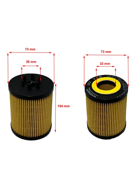 Bmw 5 Serisi E60, E61 (545 İ) 2003-2010 Yağ Filtresi - Resim 2