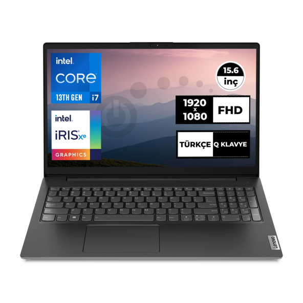 Lenovo V15 G4 i7-1355U 40GB 1TB SSD 15.6" FHD Freedos Taşınabilir Bilgisayar 83A1003NTX 007