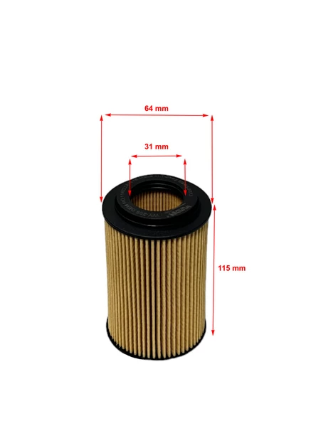 Land Rover Freelander I L314 (2.0 D) 2000-2006 Yağ Filtresi - Resim 2