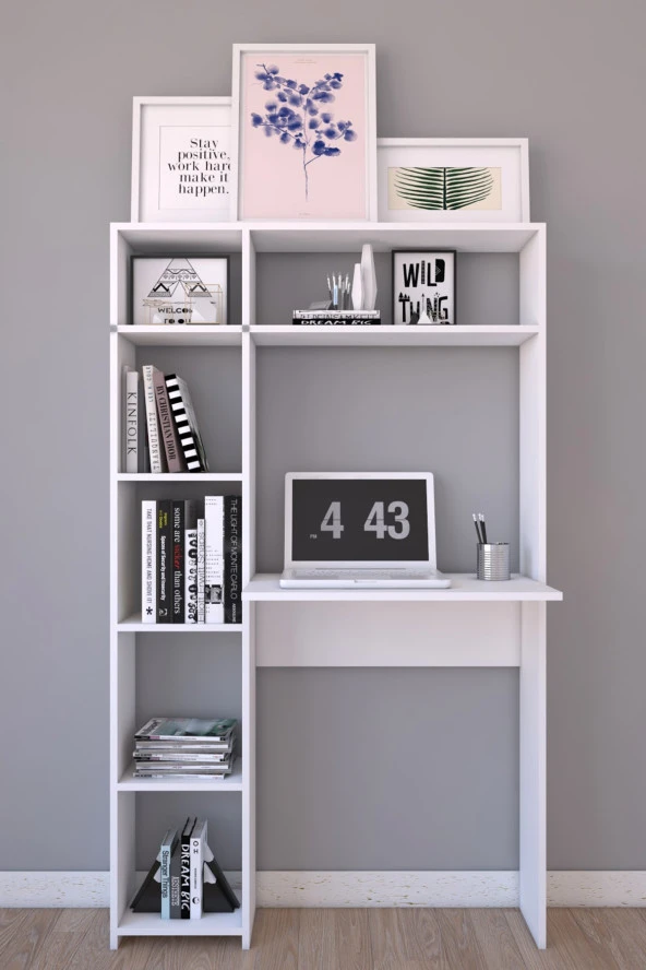 Tiamob Kosta Tek Kitaplıklı Çalışma Masası - 1