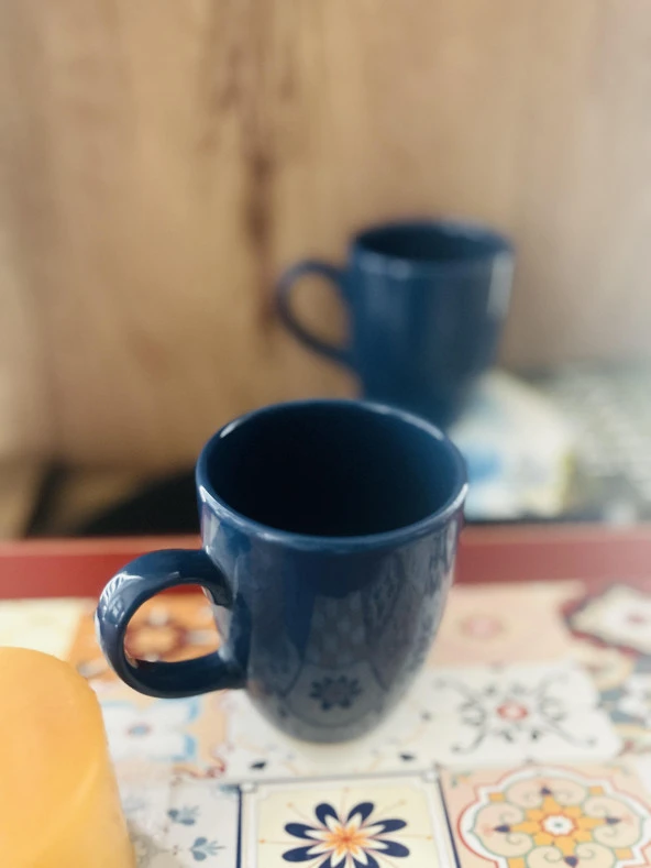 New Ege Blue 2 li Kupa Seti - 2