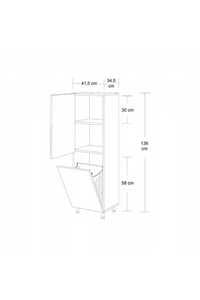 Mobilique Verona Çok Amaçlı Dolap - 2