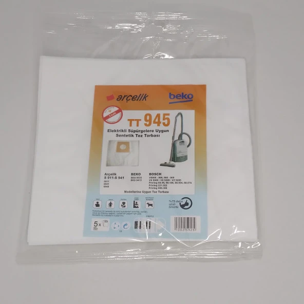 ARÇELİK T945 SENTETİK ( 4 PAKET 20 ADET )