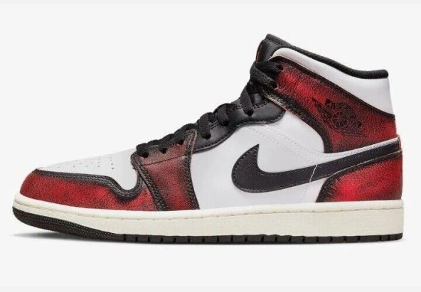 Nike Air Jordan 1 Mid Se Gs Black Infrared 23 (2022) Fb0568 006 - 3