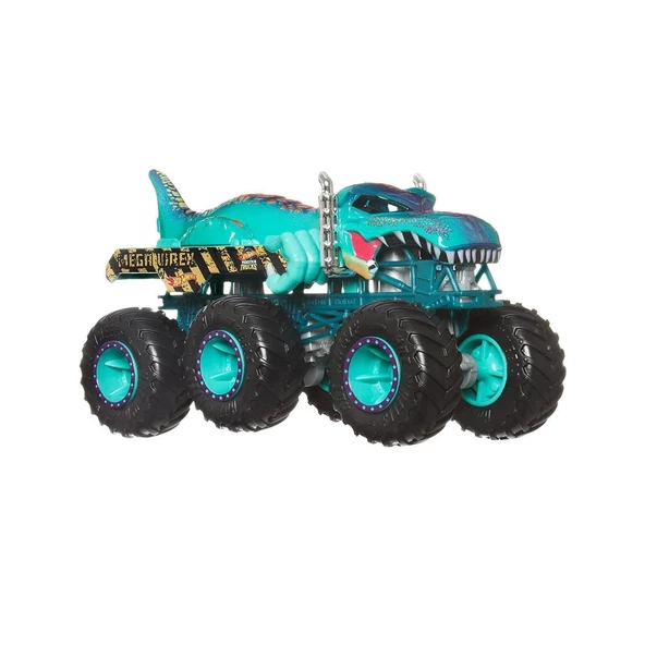 HWN86 Hot Wheels Monster Trucks 1:64 Çekici Arabalar - Resim 6