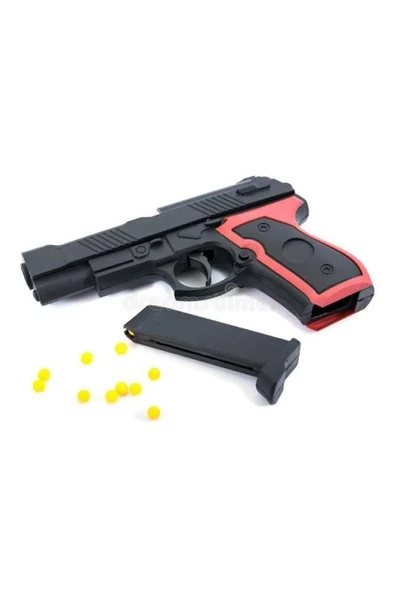 Geven Plastik Baretta Boncuklu Tabanca - 2