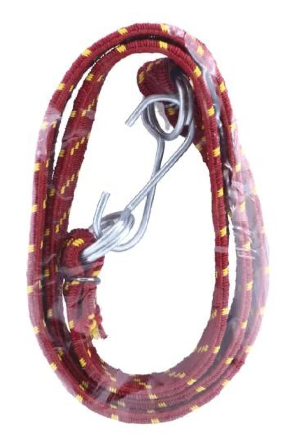 Geniş Kancalı Oto Araç Araba Bagaj Lastiği Bisiklet Sabitleme Yük Taşıma Lastik 20MmX90Cm