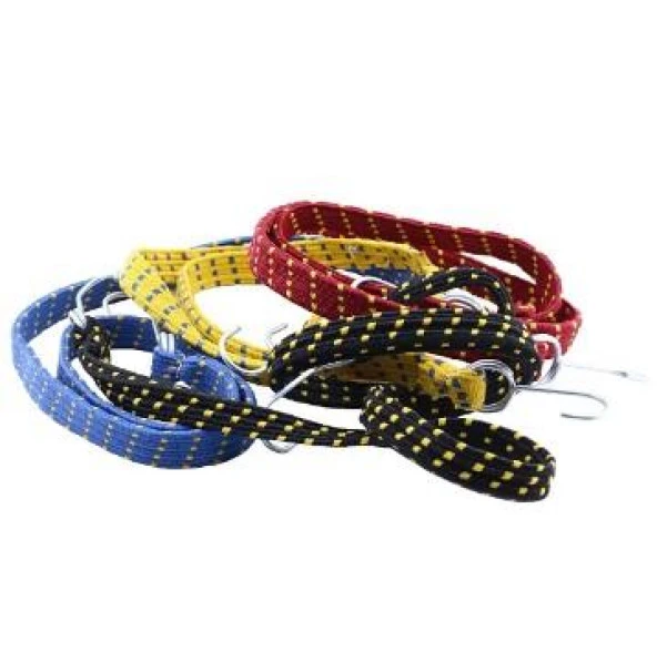 Geniş Kancalı Oto Araç Araba Bagaj Lastiği Bisiklet Sabitleme Yük Taşıma Lastik 20MmX90Cm - 7