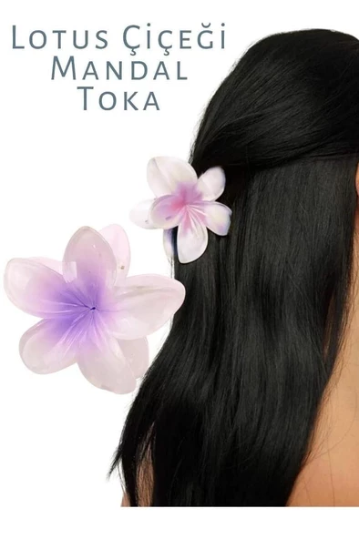 LOTUS ÇİÇEĞİ MANDAL TOKA - 6