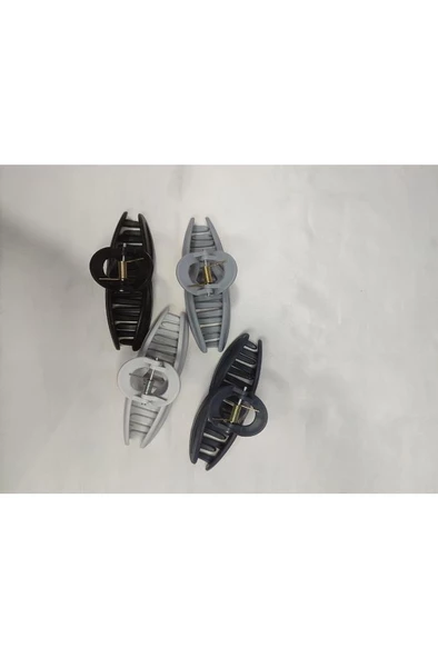 Kadın Sonsuzluk Model 4 Adet Büyük Boy 11 Cm Mandal Toka Seti - 2