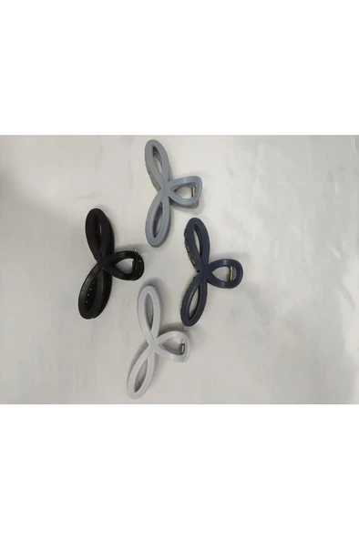 Kadın Sonsuzluk Model 4 Adet Büyük Boy 11 Cm Mandal Toka Seti