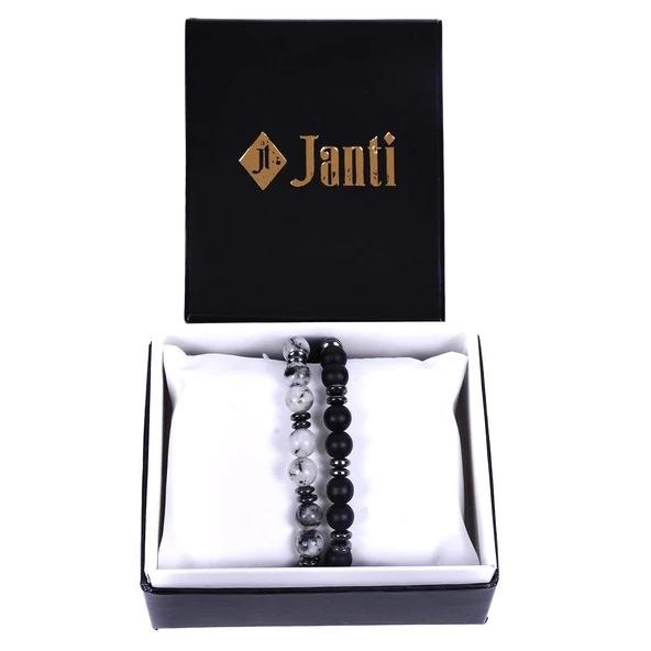 JTKB19115 JANTİ 2 Lİ KOMBİN BİLEKLİK KUTULU - Resim 2