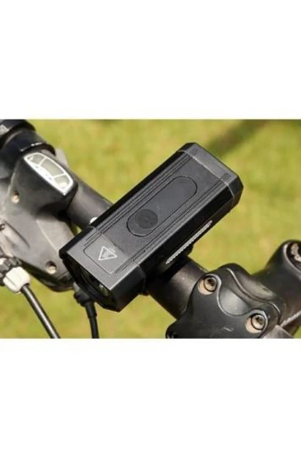 XBYC 6127 800 Lümen Bisiklet Ön Lamba Far Aydınlatma Usb Şarjlı Siyah - Resim 3