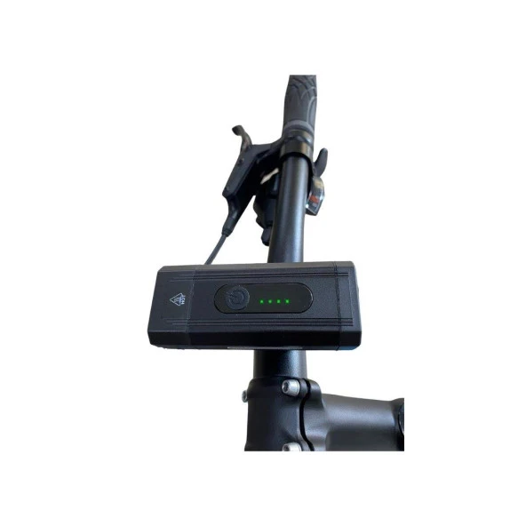 XBYC 6127 800 Lümen Bisiklet Ön Lamba Far Aydınlatma Usb Şarjlı Siyah - Resim 6