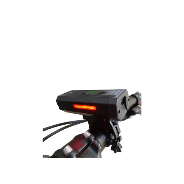 XBYC 6127 800 Lümen Bisiklet Ön Lamba Far Aydınlatma Usb Şarjlı Siyah - Resim 7