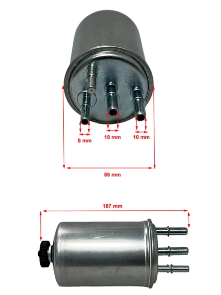 Land Rover Discovery III (2.7 TD, 140 Kw) 2005-2009 Yakıt Filtresi - Resim 2