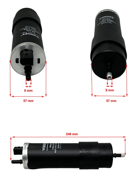 Volvo S90 II (2.0 D) 2017-2021 Yakıt Filtresi - Resim 2