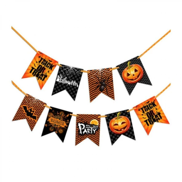 Halloween Bayrak Set ürün görseli 1