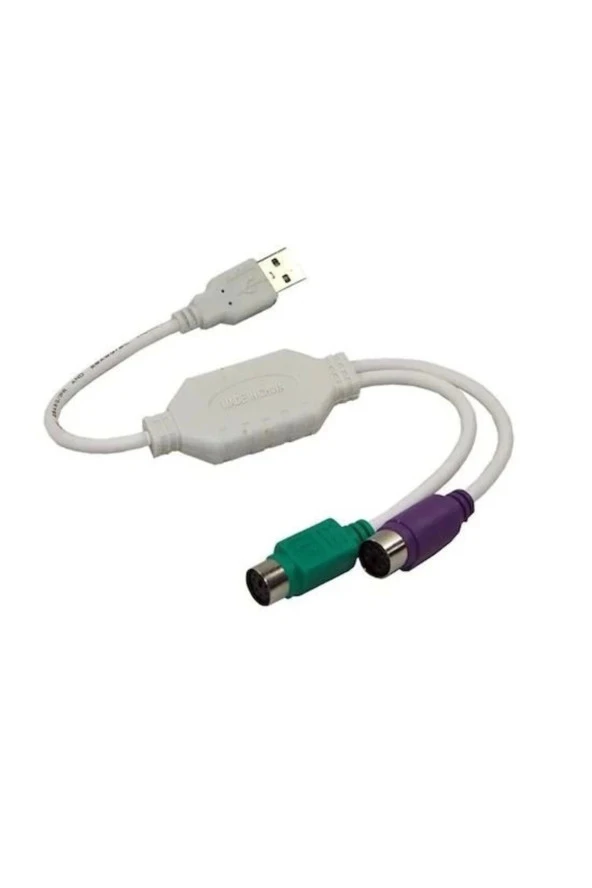 Usb To PS/2 Klavye Mouse Çevirici Kablo