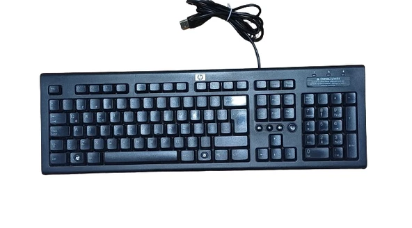 HP 539130-141 Siyah USB Kablolu Standart Türkçe Q PR1101U - 1