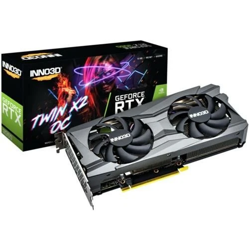 Inno3D RTX3060 Twin x2 OC 8GB 128Bit GDDR6 ürün görseli