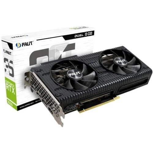 Palit RTX3050 DUAL 8GB 128Bit GDDR6 LHR ürün görseli