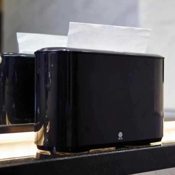 TORK Xpress Tezgah Üstü Z Katlı Havlu Kağıt Dispenseri Siyah (552208) - 4