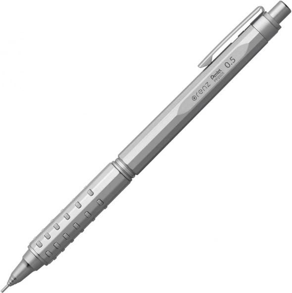 Pentel Orenz AT Dual Grip 0.5 mm Mekanik Kurşun Kalem Gümüş / PP2005