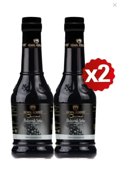 Kemal Kükrer Balzamik Sirke - 500 ml x 2 Adet ürün görseli 1
