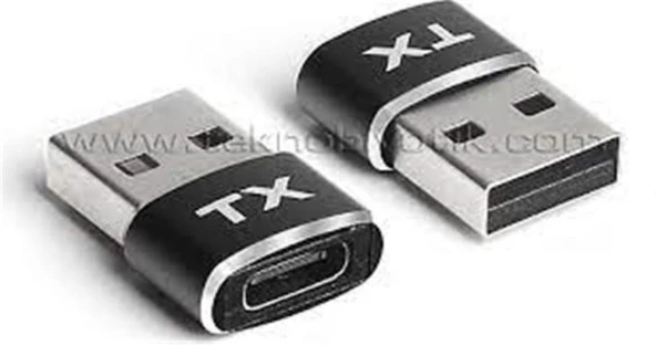 Tx Usb2.0- Type-A Usb  Type-C  Dönüştürücü