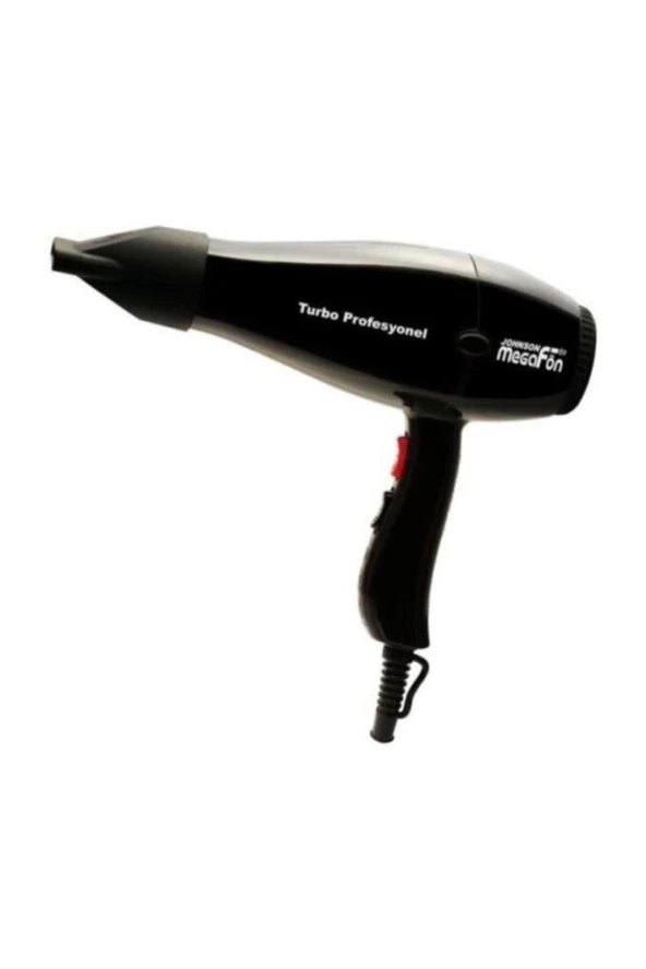 Megafön Profesyonel Kuaför Saç Kurutma/Fön Makinesi 2400w Siyah - 3