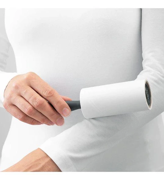 Kedi Köpek Saç Kıl Tüy Toplayıcı Rulo (Her Biri 30 Yaprak) 12 Adet Rulolu Tüy Toplayıcı - 4