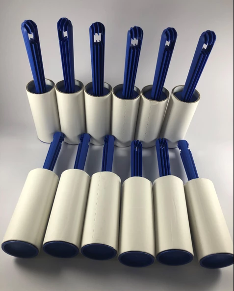 Kedi Köpek Saç Kıl Tüy Toplayıcı Rulo (Her Biri 30 Yaprak) 12 Adet Rulolu Tüy Toplayıcı - 8