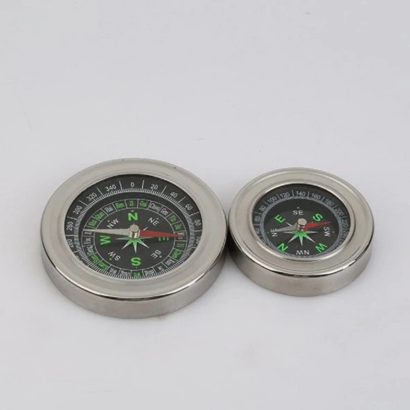 Yuvarlak Metal Kasa Dayanıklı Pusula 80Mm - Resim 3