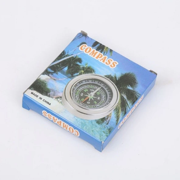 Yuvarlak Metal Kasa Dayanıklı Pusula 80Mm - Resim 4