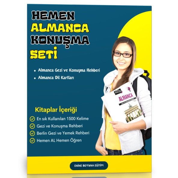 Hemen Almanca Konuşma Seti (2 Süper Kaynak)