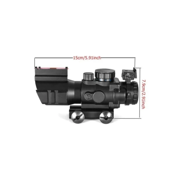 Spike 4X32 Kırmızı Işıklı Dürbün 4X32 - 2