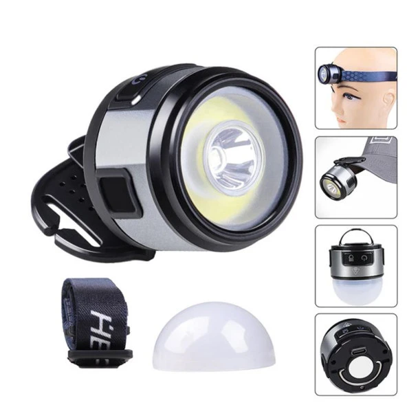 7 Mod Şarjlı Kafa Ve Kamp Lambası Wt-618 ürün görseli 1