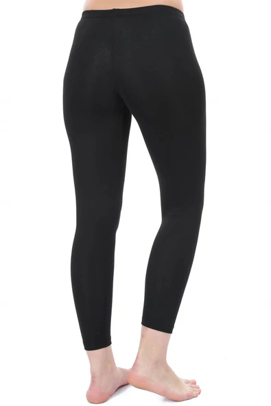 Moda Çizgi Termal Siyah Tayt 5815 - 4