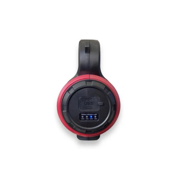 PS-T93 30w Uzun Menzilli Solar Panelli Powerbank+usb Çıkış S.o.s Lu Ultra Güçlü Ledli Şarjlı Feneri - 2