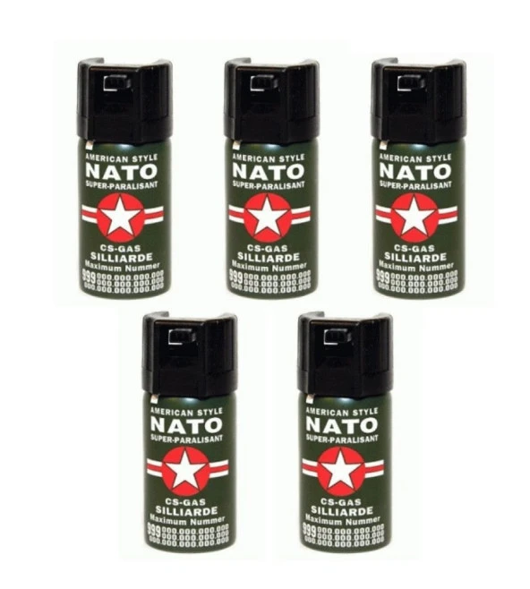 Nato Bıber Gaz 5 Adet Birden