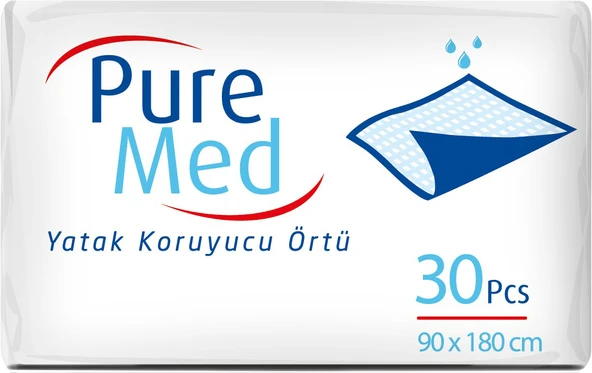 Puremed Hasta Yatak Koruyucu 90*180CM 150 Adet (5PK*30) - Resim 2