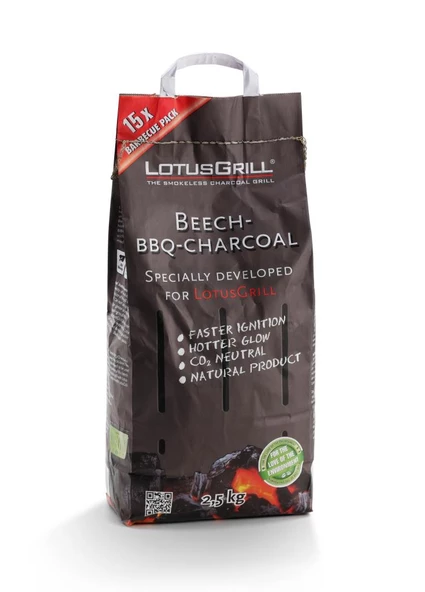 LotusGrill 2,5 KG Dumansız Mangal Kömürü