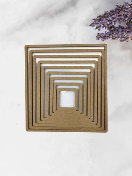 Makrome  Kare Düş Kapanı Seti 9’lu ürün görseli