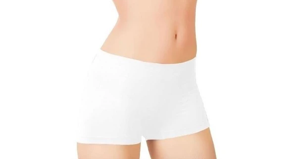 Elite Life 830 Bayan Dikişsiz Likralı Boxer Şort - 2