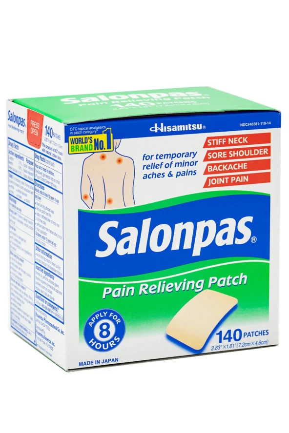 Salonpas Isı Bandı 140 Adet