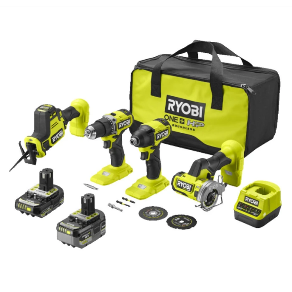 Ryobi Rck184a-2c42s 18 V Combo Kit In2 Vidalama Matkap Set